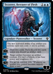 Tezzeret, Betrayer of Flesh 120 NM Normal Commander: Murders at Karlov Manor ... - Picture 1 of 1