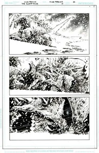 The Swamp Thing #10 pg 22 arte original de Mike Perkins - Imagen 1 de 1