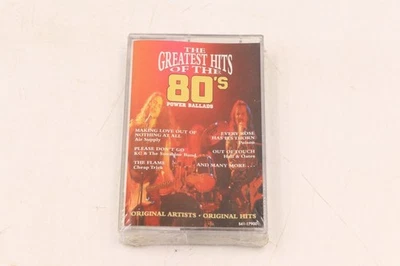 RARE Greatest Hits Of The 80's: Power Ballads Cassette NEW Sealed CEMA S41-17900 - Image 1 of 4
