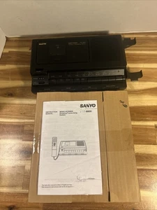 Cassetta standard macchina dettatura Sanyo TRC-8800 con pedale FS-56 senza cavo alimentazione - Foto 1 di 7