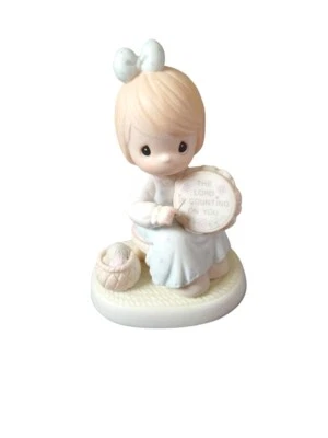 Precious Moments 1993 "El Señor cuenta contigo" 511707 Enesco Foto 1 de 4