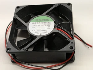 1 PC. Soplador 12 V 1,8 W 80x80x25 mm 33 dB (A) Sunon KD1208PTS1 - Imagen 1 de 2
