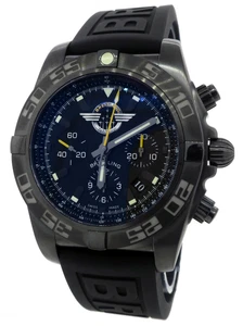 Breitling Chronomat 44 Black Steel Jet Team Limited Edition MB01109L/BD48 New - Picture 1 of 6