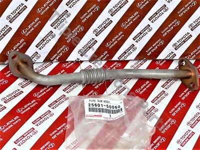 25601-50060 Tubo de recirculación de gases de escape genuino Lexus 95-20 LS400 EGR FABRICANTE DE EQUIPOS ORIGINALES Foto 1 de 3