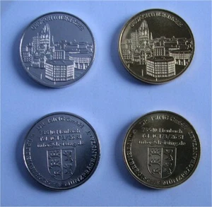 2 x Medaille Jeton Gedenkprägung Gedächtniskirche Berlin - Münze Württemberg - Bild 1 von 1