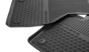Skoda Genuine 2 Rubber Floor Mats All Weather Front Set For Superb III 3V2061551 - Picture 1 of 7