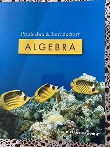 Prealgebra and Introductory Algebra Paperback D. Franklin Wright - Foto 1 di 10