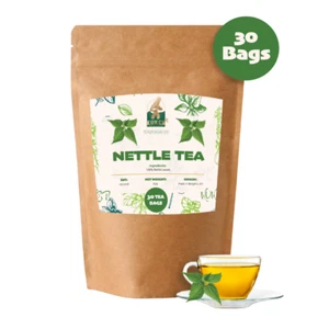 Nettle Tea 30 TEA BAGS Premium Stinging Nettle Her Infusion Bagged 50g UK Stock - Picture 1 of 9