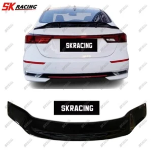 Alerón trasero negro brillante Highkick DuckBill Highkick para Kia Forte K3 2019-2023 - Imagen 1 de 16