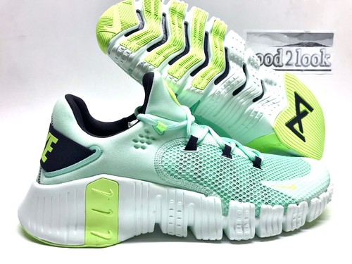 NIKE FREE METCON 4 TRAINER COME NUOVO SCHIUMA VERDE FANTASMA TAGLIA UOMO 11 [CT3886 300]