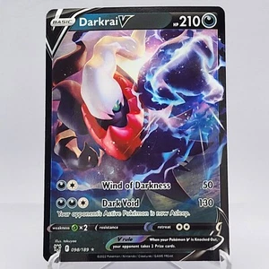 Darkrai V 098/189 Ultra Rare Holo Astral Radiance Pokemon TCG - Picture 1 of 2