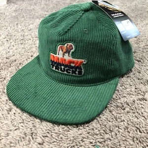 Mack Trucks Corduroy Trucker Hat Green Vintage Style Retro SnapBack Patch - Picture 1 of 12