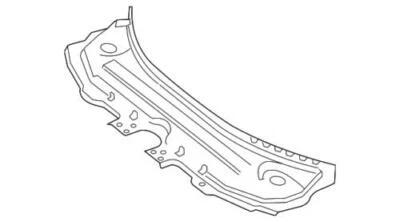 Genuine Mercedes-Benz 2006-2012 R350 R320 R500 R63 Upper Tie Bar 251-620-04-86 - Image 1 of 2