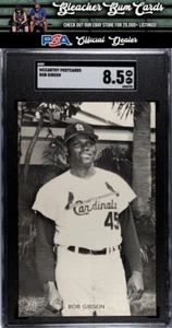McCarthy Postkarte Bob Gibson SGC 8.5 Pop 1! Keine Höhere! - Bild 1 von 2