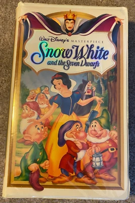 Vintage Snow White and the Seven Dwarfs (1994) Disney VHS Masterpiece #1524 - Image 1 of 3