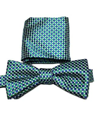 Countess Mara 领结口袋方形圆点男式新品 — 第 1/2 张图片