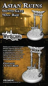 Wyrdscapes: Asian Ruins 50MM Shinto Gate - Malifaux 3ª Edición Terreno - Nuevo - Imagen 1 de 1