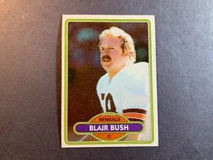 1980 Topps Football Card #86 Blair Bush - NM - Picture 1 of 2