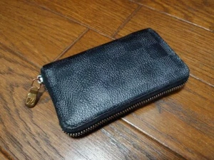 Monedero Louis Vuitton, monedero monedero, N63076, Damier, modelo popular negro - Imagen 1 de 9