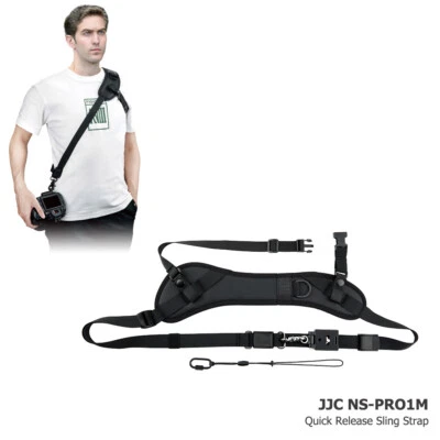 Camera Shoulder Quick Release Strap for DSLR Canon Nikon Sony Panasonic Fujifilm - Image 1 of 4