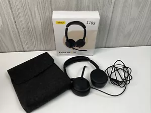Jabra Evolve2 50 Wired Stereo Headset AirComfort Technology - PARTS - - Picture 1 of 3
