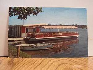 Mississinewa Reservoir Marion, IN Barbara Ellen Tour Boat Cromo Postal A354 - Imagen 1 de 2