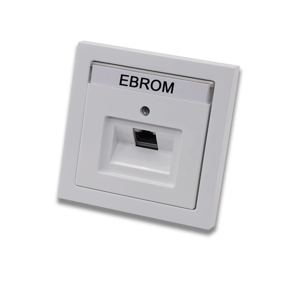 BUSCH JÄGER Netzwerkdose - UAE Cat.6A Komplettset FUTURE LINEAR Studioweiß - Bild 1 von 3