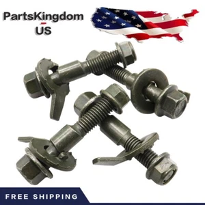 FITS FRONT Wheels Cam Bolt Bolts Kit Adjustable Camber Correction Alignment Kit - Picture 1 of 7