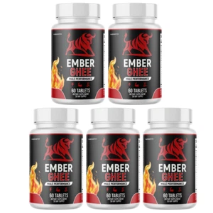 Ember Ghee - Male Enhancement Supplement, Max Performance - 5 Bottles - Picture 1 of 5