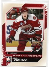 2011 In The Game Heroes and Prospects #118 John Carlson WASHINGTON CAPITALS 85