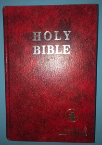 Holy Bible Placed By The Gideons International (Hard Cover) 1985- KJB - Picture 1 of 4