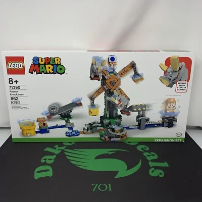 LEGO Super Mario Reznor Knockdown Expansion 71390 Retired - Image 1 of 4
