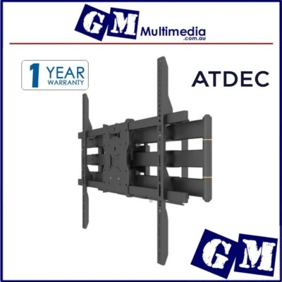 Atdec AD-WM-9080 Heavy Duty Full Motion Wall Mount - Image 1 of 4