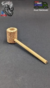 5.75" Tobacco Smoking Classic Corn Cob Pipe with 5 Free Screens 040 - Picture 1 of 5