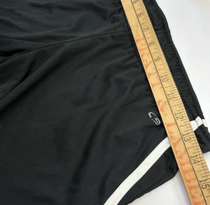 Champion Shorts Girls Size Small Black Drawstring Activewear - Picture 1 of 7
