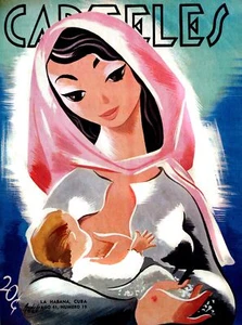 Wall Quality Decor Poster.Room art.Lovely Breast feeding Mom.Baby.6804 - Picture 1 of 1