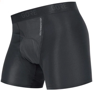 [Gore Wear C3] Women's Cycling BOXER SHORTS Windproof Water Repel (Black) XSmall - Image 1 of 3