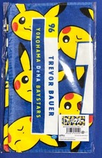Trevor Bauer  Pikachu Pokemon player name towel Yokohama DeNA BayStars F/S JP