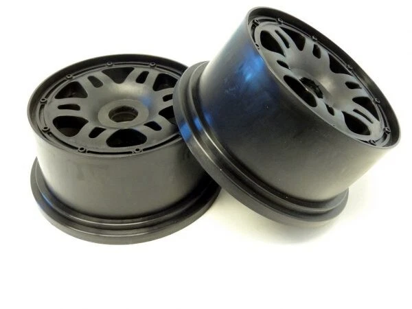 KM Nylon Felgen hinten (2 Stk.) passend HPI u. Rovan Baja 5SC, 5T, KM T1000 NEU - Bild 1 von 1