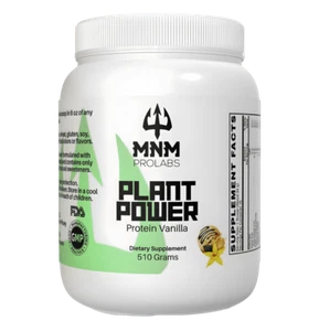 PLANT POWER Vegan Protein Vanilla - 510 Grams - Picture 1 of 4