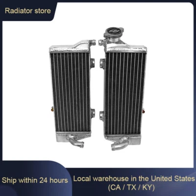 Radiador de aluminio apto para 2008-2015 2014 2013 2012 2011 2010 2009 KTM SX125 / SX250 Foto 1 de 4