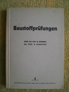 Baustoffprüfungen FB 1946 - Kalk Beton Dachsteine Gips - Picture 1 of 1