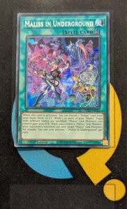 MP25-EN127 Maliss in Underground Prismatic Secret Rare 1st Edition YuGiOh Card - Picture 1 of 3