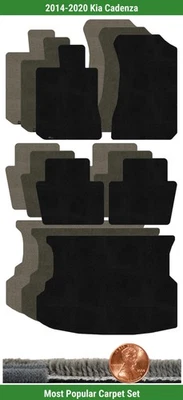 Juego de alfombrillas Lloyd Custom Ultimat para Kia Cadenza 2014-2020 (5 piezas) #VAZ Foto 1 de 4