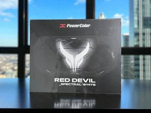 PowerColor Red Devil Spectral White AMD Radeon RX 9070 XT 16GB GDDR6 - Limited🔥 - Picture 1 of 3