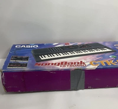 Casio Song Bank CTK-550 Tastiera 61 Tasti 100 Toni e Ritmi "Eccellenza Keyed" - Immagine 1 di 4