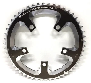 FSA Super Road Alloy Chainring 50t 5-bolt 110 BCD for 50x34 10 Spd WA122 Ti - Picture 1 of 4