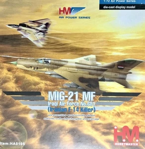 HA0105 Hobby Master 1/72 MiG-21 MF Iraqi Air Force “Iranian F-14 Killer” - Picture 1 of 5