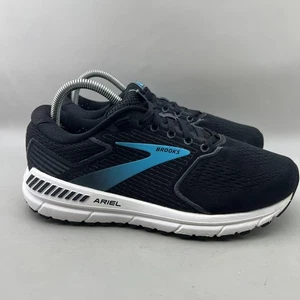 Brooks Ariel 20 Laufschuhe Damengröße 9,5 2E schwarz blau extrabreite Turnschuhe - Bild 1 von 9