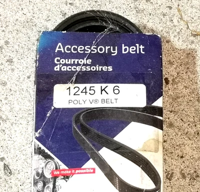 Courroie Poly-V Courroie d'accessoire 6PK1245 pour OPEL ASTRA J 1245mm - Photo 1/2